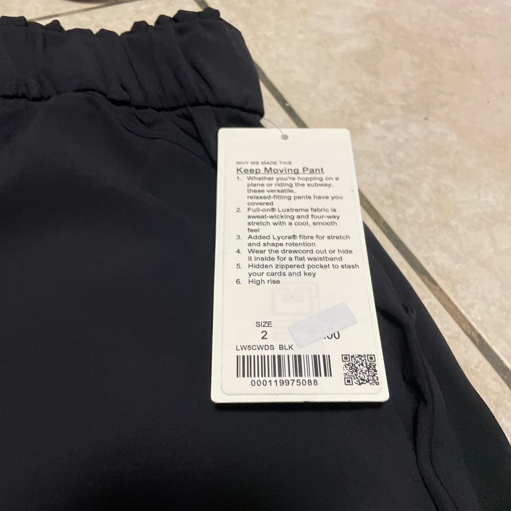 Lululemon keep moving pant